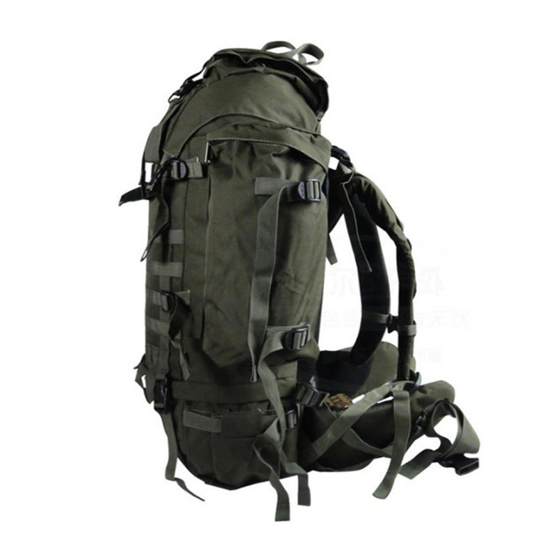 SIVI Outdoor Tactical Rucksack 65L+10L Waterproof Molle Bag Internal Frame Hiking Backpacks For Camping