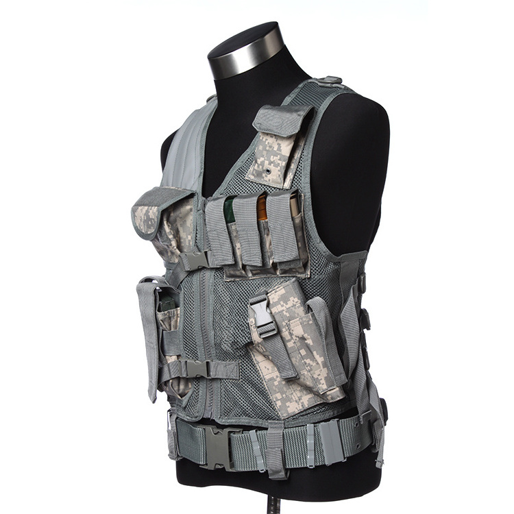 Tactical Mesh Vest With Holster