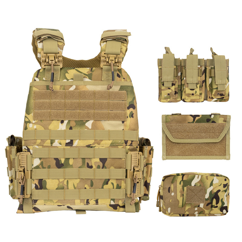 Chaleco Tactico Multicam protectora de liberacion rapida de Molle chaleco a prueba de balas para Chaleco tactico