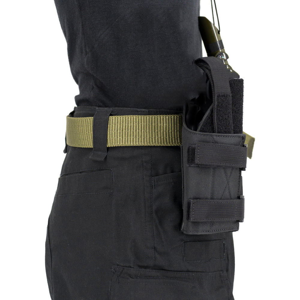 Universal Adjustable Tactical Molle Belt Holster with Flashlight Magic Pouch