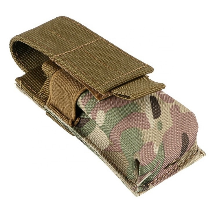 Custom whole sell 1000D nylon High Quality Tactical Single Magazine Pouches