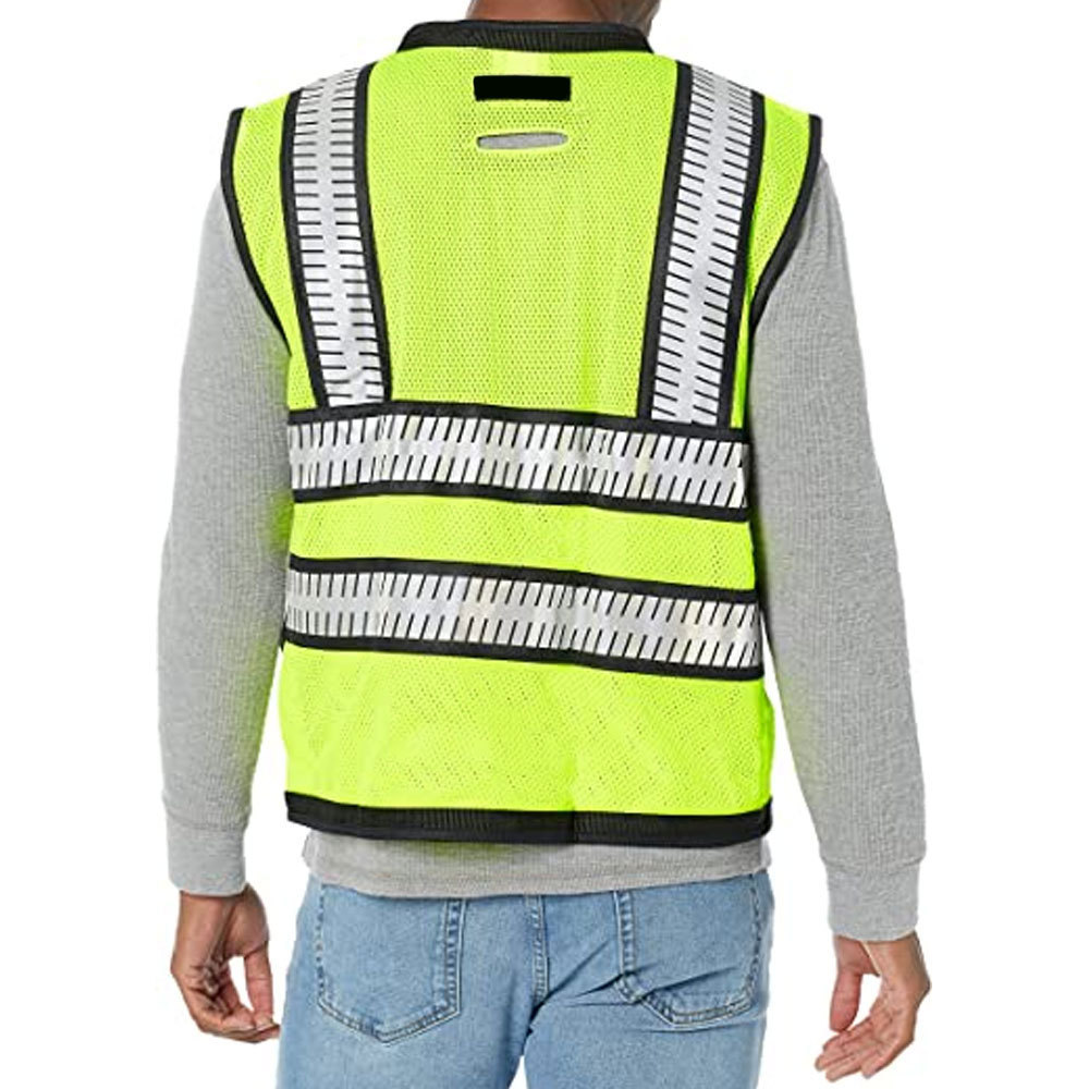 Heavy Duty Vest Safety Vest Reflective Jacket Hi Vis New Design Reflective Safety With Multiple Pockets Hi Vis Safety Vest