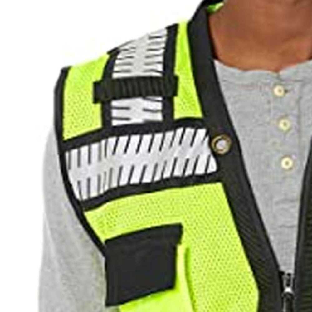 Heavy Duty Vest Safety Vest Reflective Jacket Hi Vis New Design Reflective Safety With Multiple Pockets Hi Vis Safety Vest