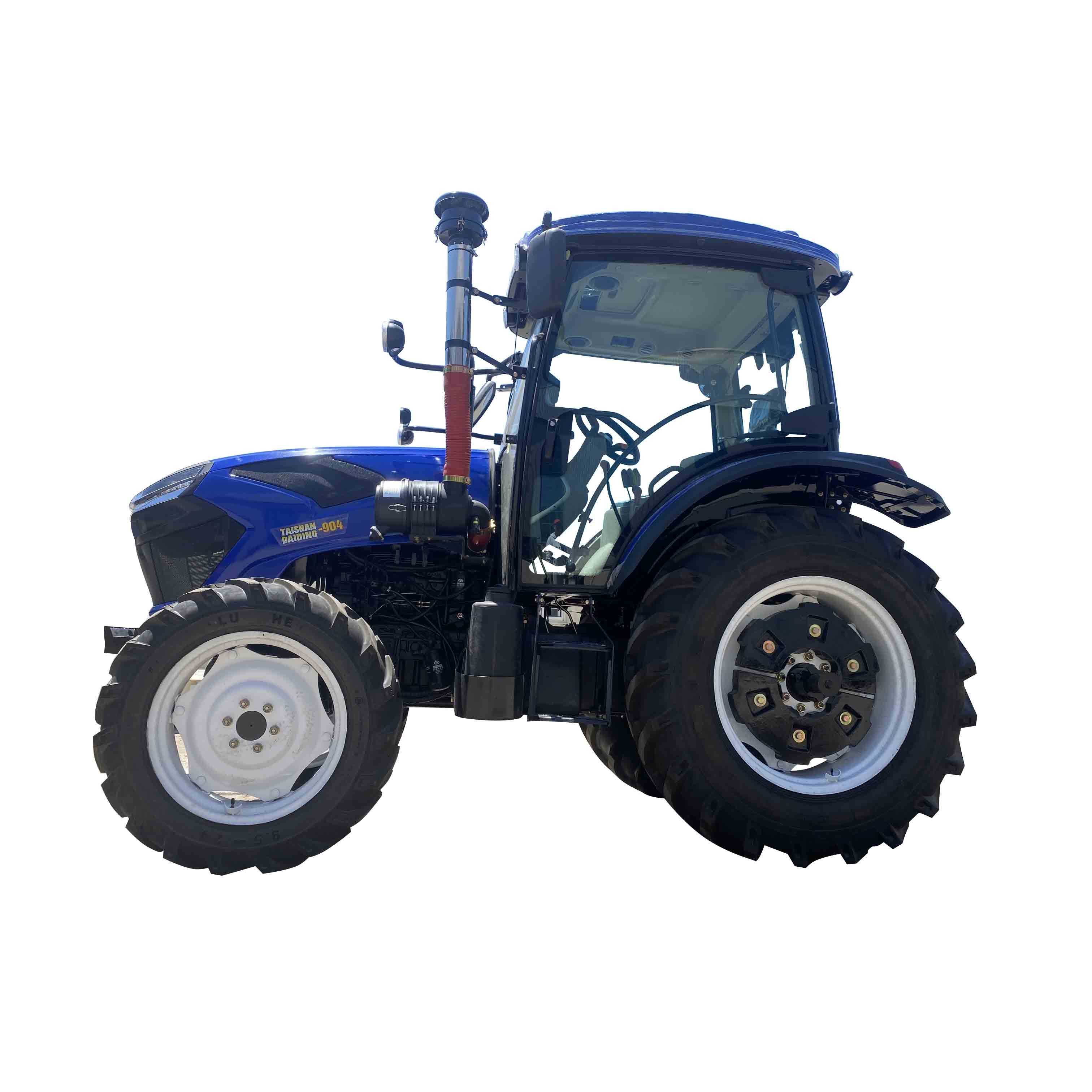 Little tractor high efficiency agriculture trencher  garden tractor with front loader crawler/wheel tractor