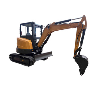 Mini Digger excavator Machine Diesel Hydraulic Backhoe Micro Track Hoe Small Crawler 3.5 ton with compact excavator