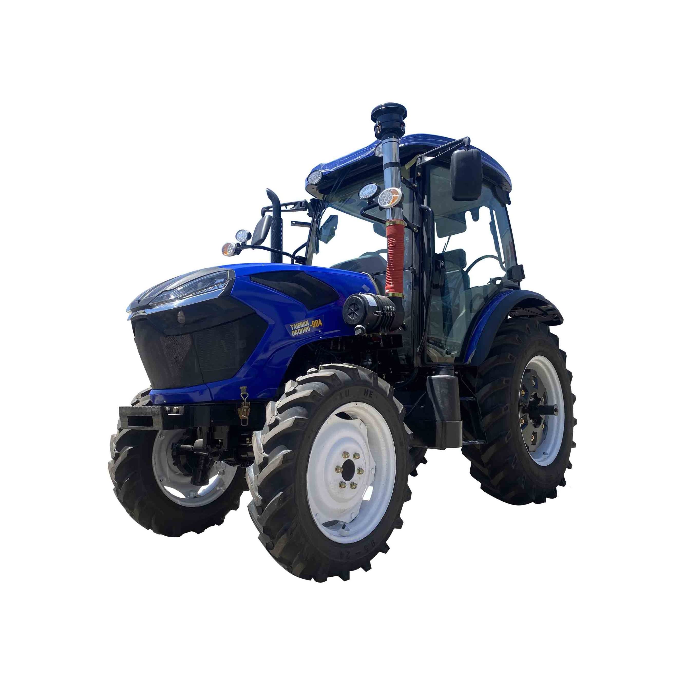 Little tractor high efficiency agriculture trencher  garden tractor with front loader crawler/wheel tractor