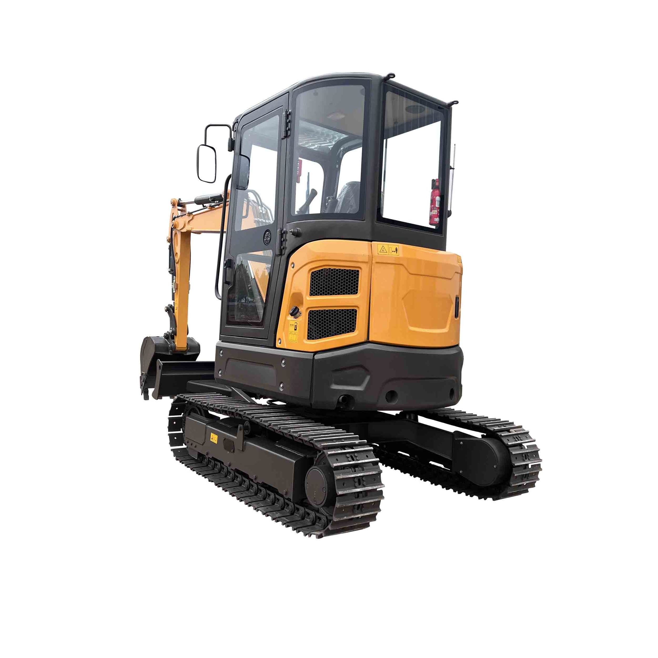 Mini Digger excavator Machine Diesel Hydraulic Backhoe Micro Track Hoe Small Crawler 3.5 ton with compact excavator