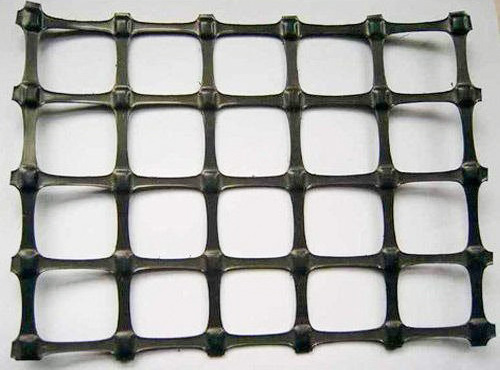 Road construction plastics geogrid PP Plastic Biaxial geogrid for Reinforcement