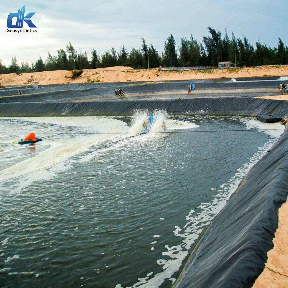 Waterproof geomembrane 45mil EPDM Rubber Pond Liner hdpe fish pond liner