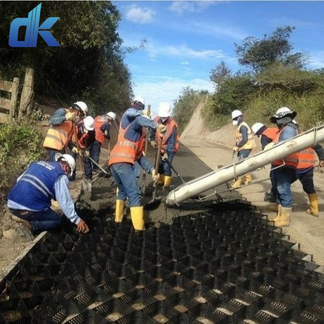 HDPE Geocell geocells gravel stabilizer grid geocell retaining wall Paver Driveway