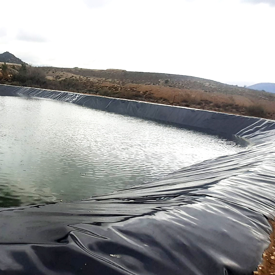 Waterproof geomembrane 45mil EPDM Rubber Pond Liner hdpe fish pond liner