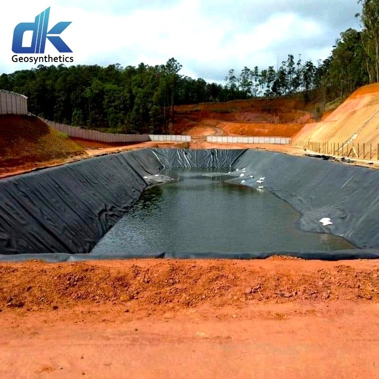 1.0mm 2mm HDPE PVC Water Tank Pond Liner 1.5mm hdpe landfill artificial lake liner dam liner Leak-proof geomembrane price