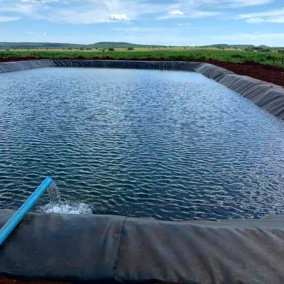 Waterproof geomembrane 45mil EPDM Rubber Pond Liner hdpe fish pond liner