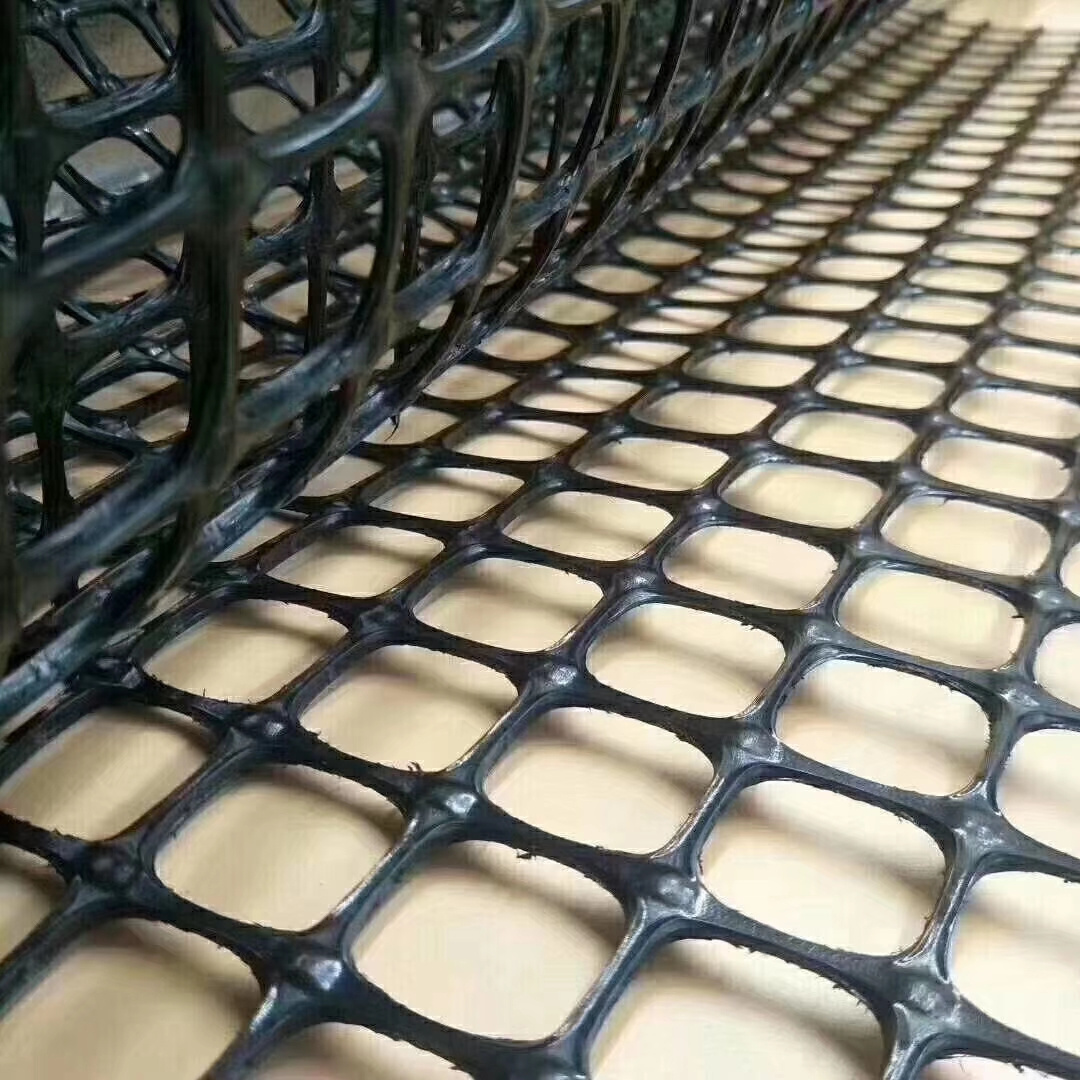 Earth plastic soil stabilizer PP biaxial geogrid price gravel ground grid for road soil stabilizer