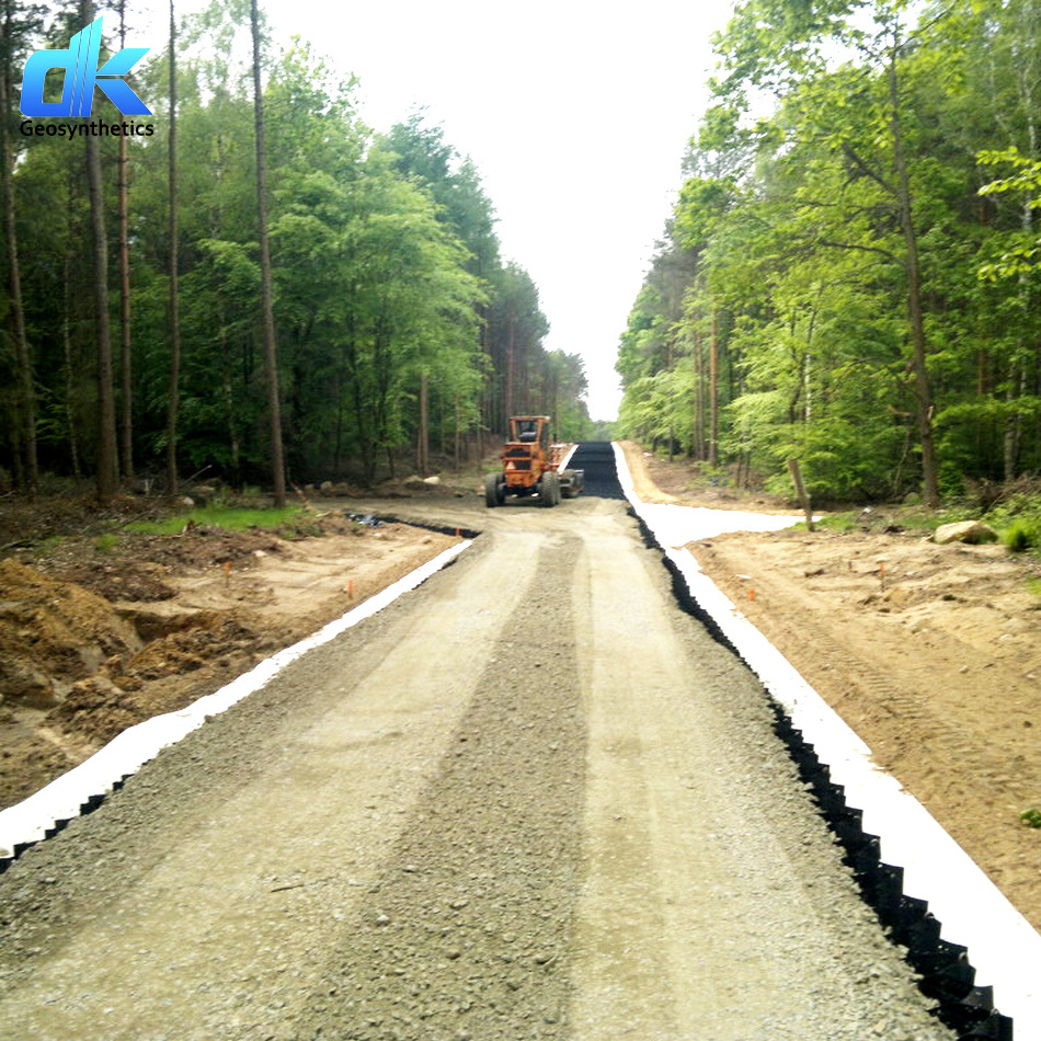 Dk hot selling Ground Reinforcement geocell Gravel Grid Driveway Gravel Stabilizer HDPE Geocell