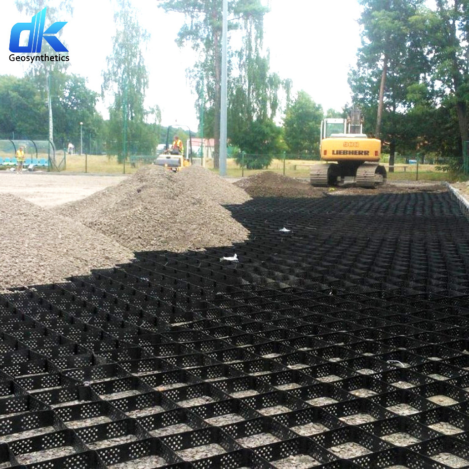 Dk hot selling Ground Reinforcement geocell Gravel Grid Driveway Gravel Stabilizer HDPE Geocell