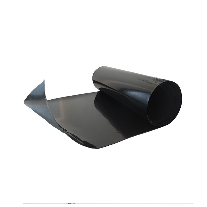 0.5mm hdpe geomembrane Factory direct HDPE geomembrane liner for ponds waterproofing blue black color