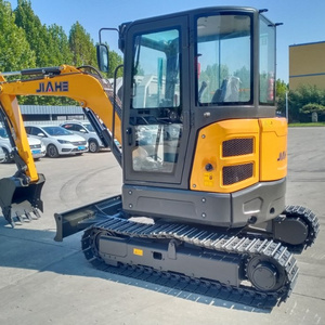 4 ton  factory  price high quality with kubota engine mini crawler excavator with side boom and A/C hot sale 2022