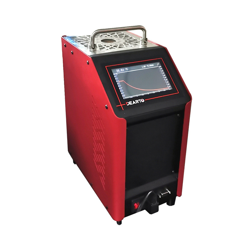 DEARTO DTG series portable intelligent dry block well type furnace 50 to 1200 c temperature calibrator