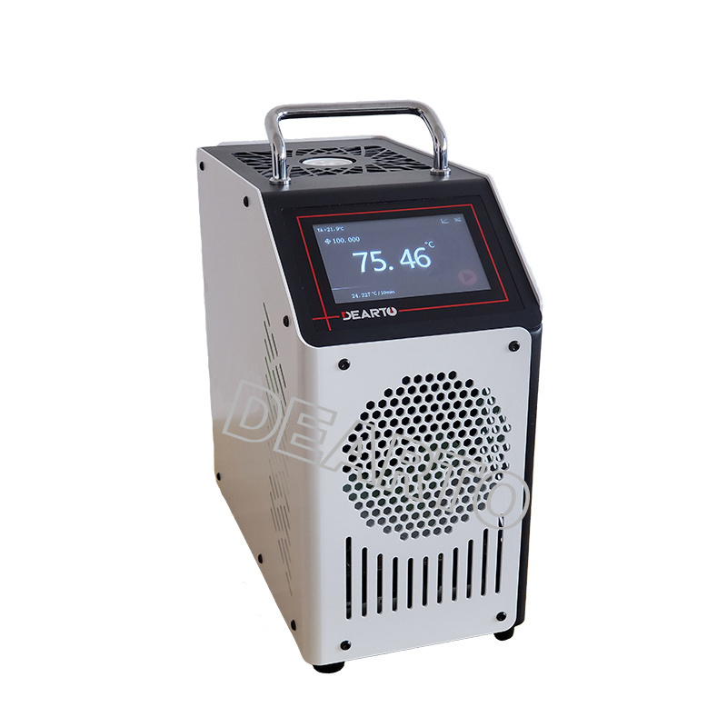 Portable PID self-control dry insert block -35 to 150 degree C cryostat/calibrator