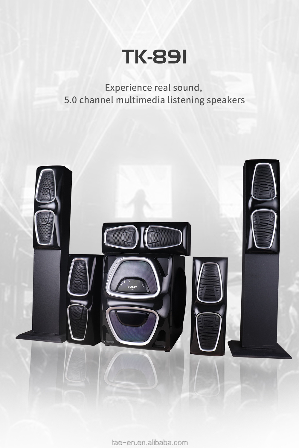 TK-891-5.1 Home Theater System With BT/FM/USB/MP3/SD/remote control/led display