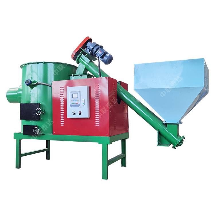 Latest HIgh Quality Industrial Biomass Wood Rice Husk Straw Pellet Burner Combustion Furnace For Kiln Dryer Boiler