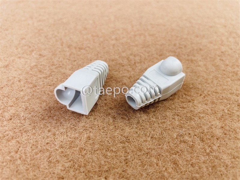 Network Modular Plug Crystal Head Cover Protector rj45 Connector Boot Connector Rubber Boot