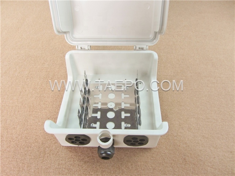 Outdoor 50 pair telephone junction box for LSA module