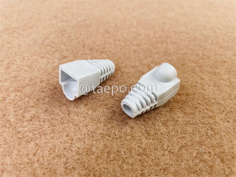 Network Modular Plug Crystal Head Cover Protector rj45 Connector Boot Connector Rubber Boot