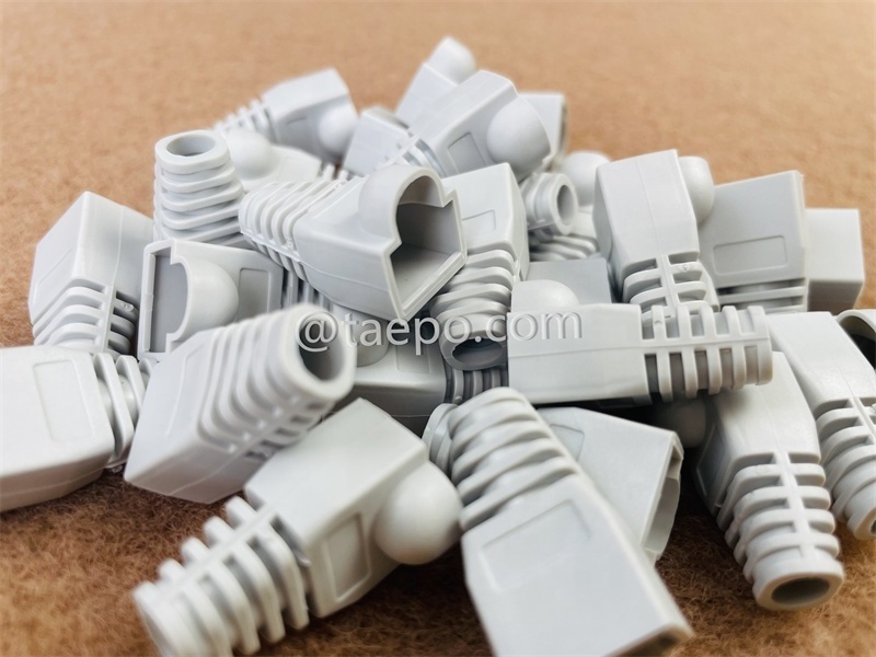 Network Modular Plug Crystal Head Cover Protector rj45 Connector Boot Connector Rubber Boot