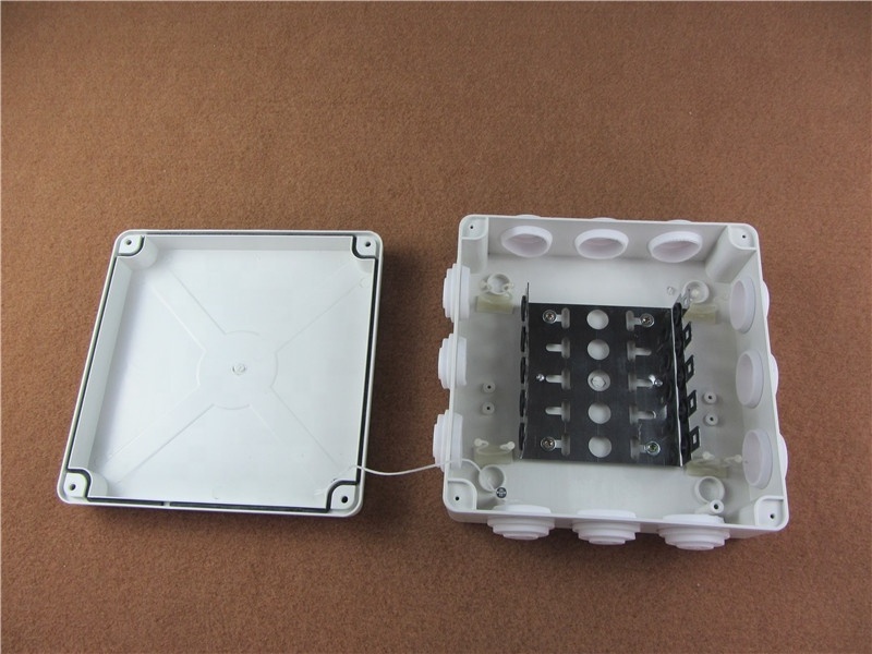 Electrical Enclosure Underground Telephone Cable Junction Box ABS Plastic Outdoor Waterproof Grey MDF/CCC/DP Box Enclosure Ip54