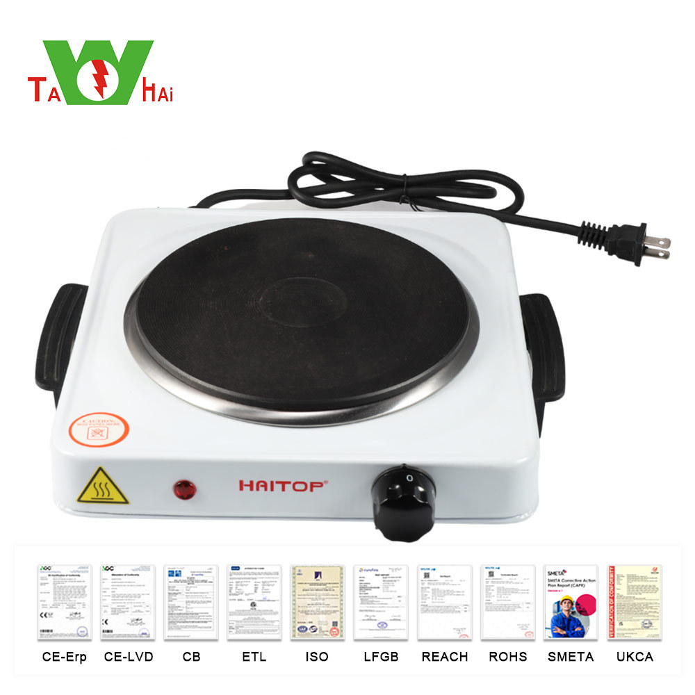 New Countertop 1500w hot plate kitchen appliances portable electric hot plate for cooking electric