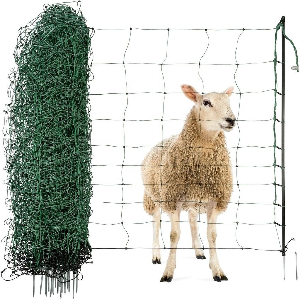 electric netting keep chickens safe from predators as rabbit and wild boar