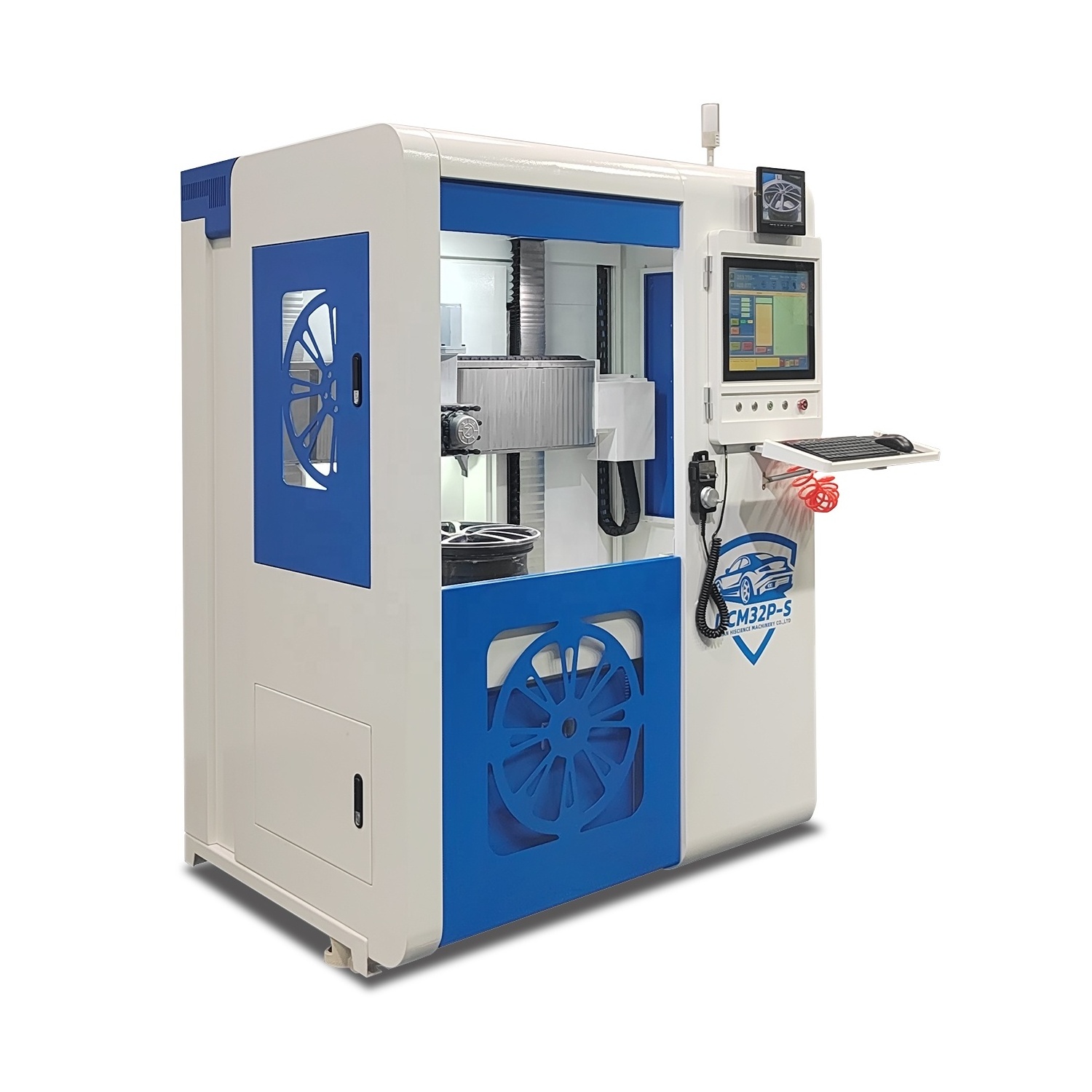 Alloy fix cnc wheel lathe wheel repair center alloy wheel repair kit equipment machine for sale DCM32P-S