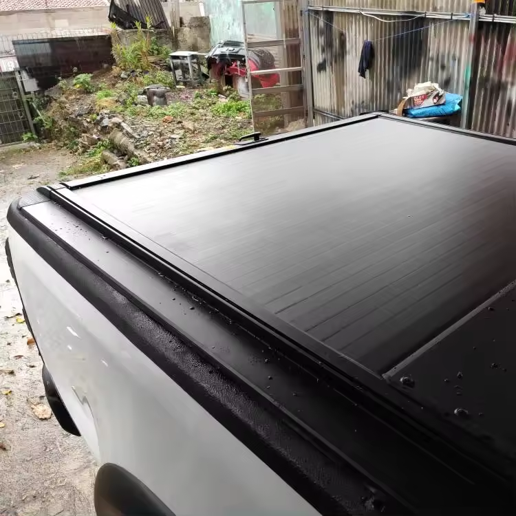 Pickup Waterproof Manual Truck Bed Tonneau Cover Roller Lid Retractable Hard Cover for Chevrolet Colorado