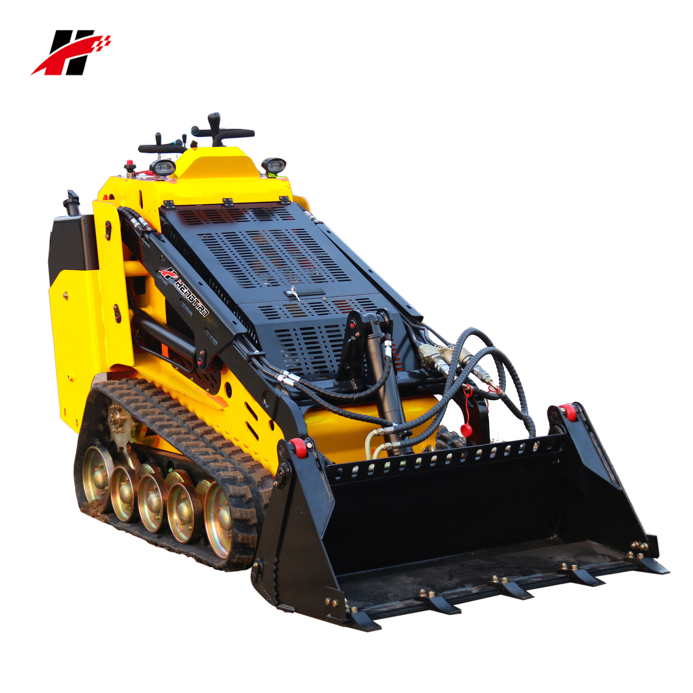 battery electric skid steer crawler Kanga Sherpa Ditchwitch diesel mini loader