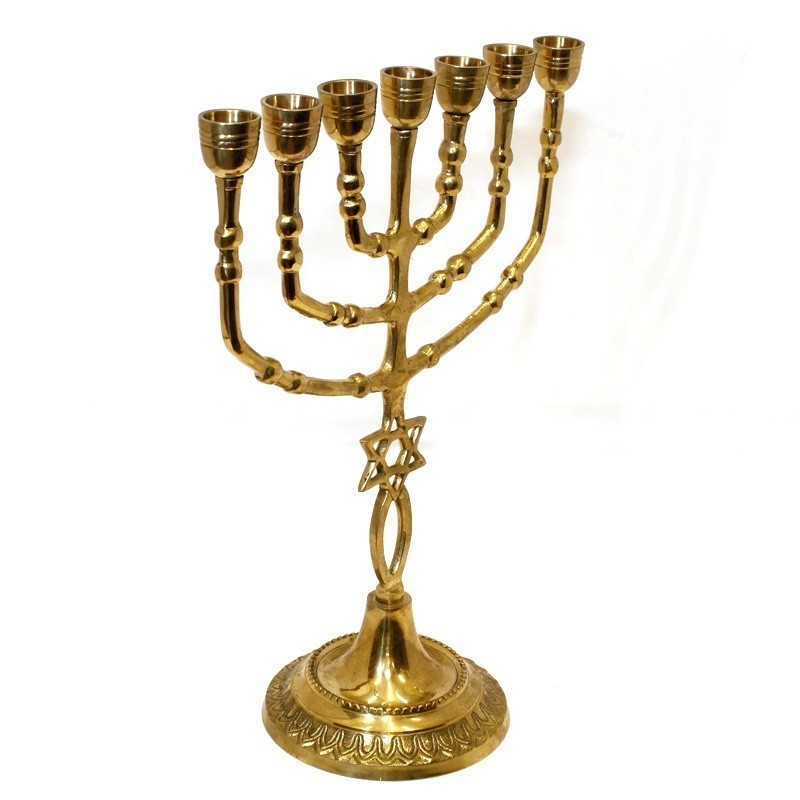 Exclusive Design Menorah Candle Stick Holder for decoration In different metal finishings sizes available at wholesale prices