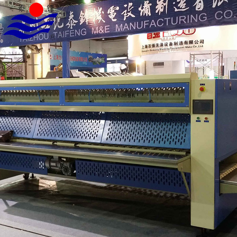 automatic steam press t shirt folding machine