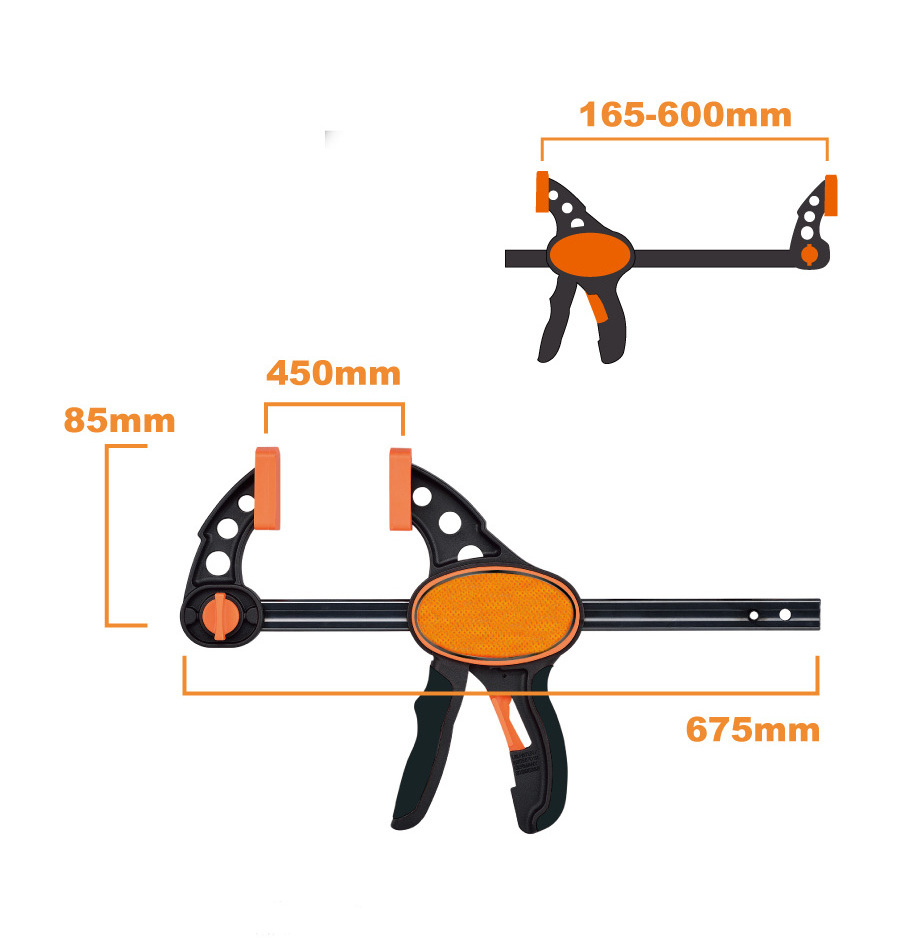 Spring Clamp Bar Clamp woodworking heavy duty hand tools