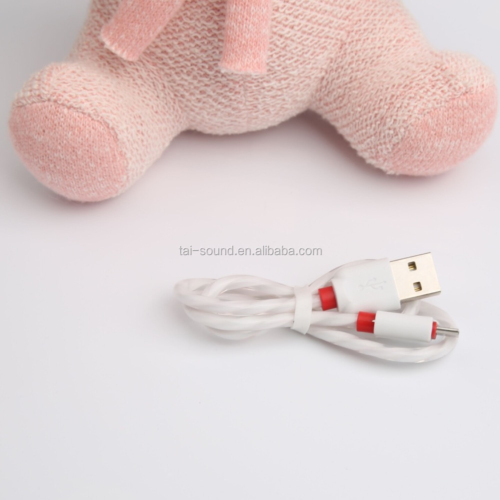 fancy mini portable rechargeable wireless teddy bear doll levitating speaker made in China