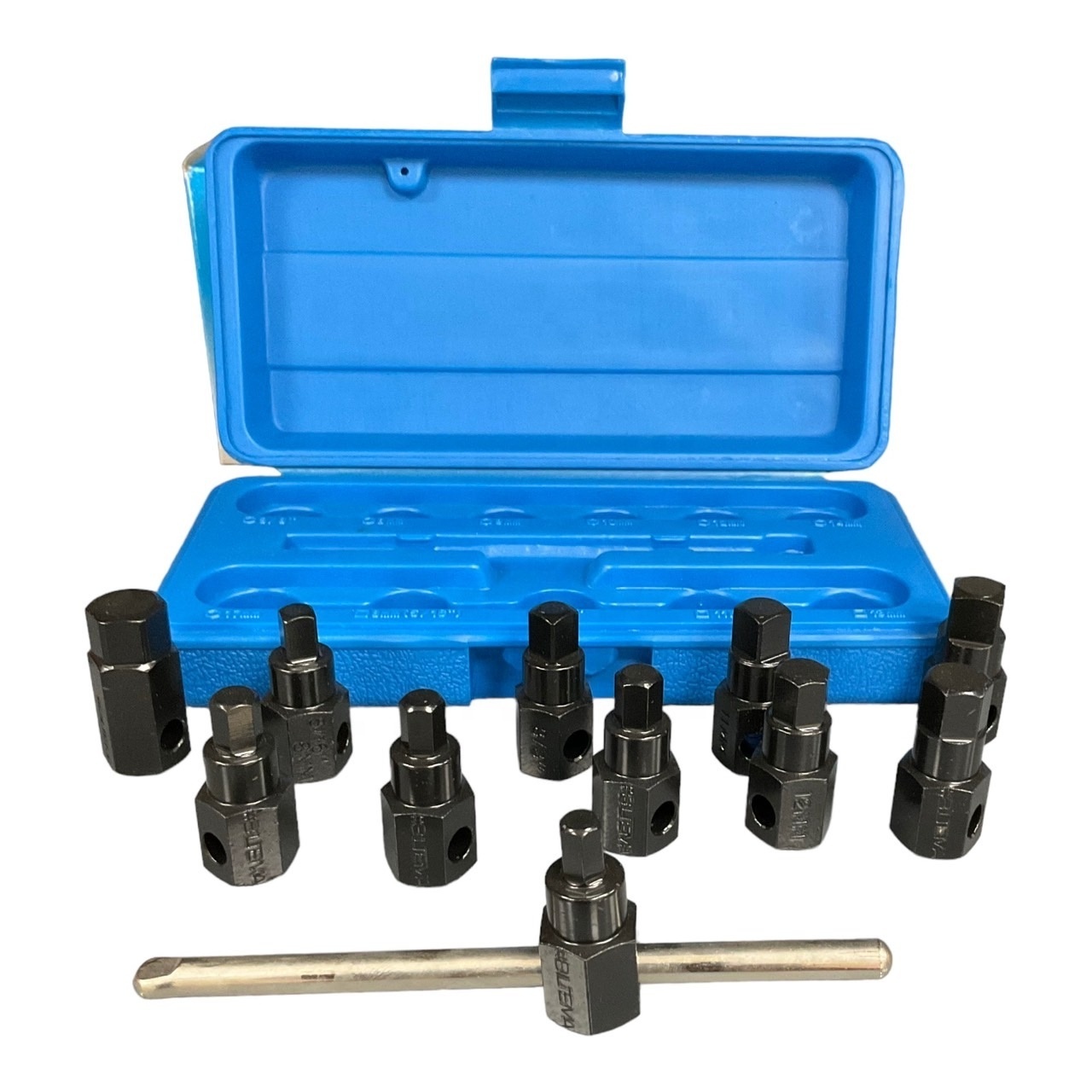 High Performance Auto Repair Tool Oil Drain Plug Wrench 12Pc