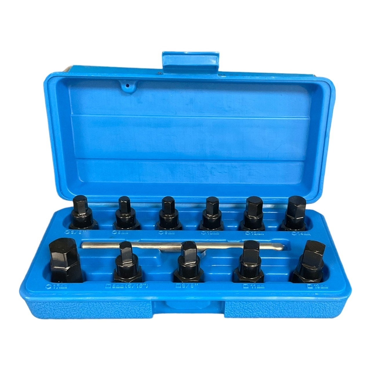 High Performance Auto Repair Tool Oil Drain Plug Wrench 12Pc