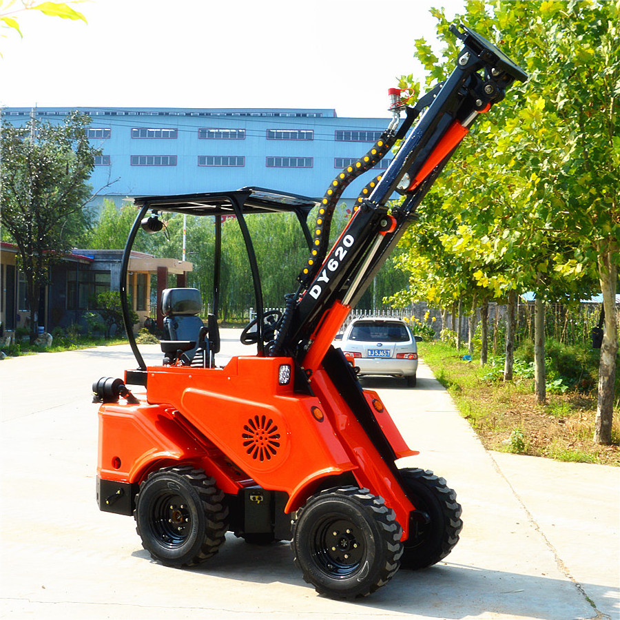 taian loader DY620 with steel canopy chinese avant small wheel loader