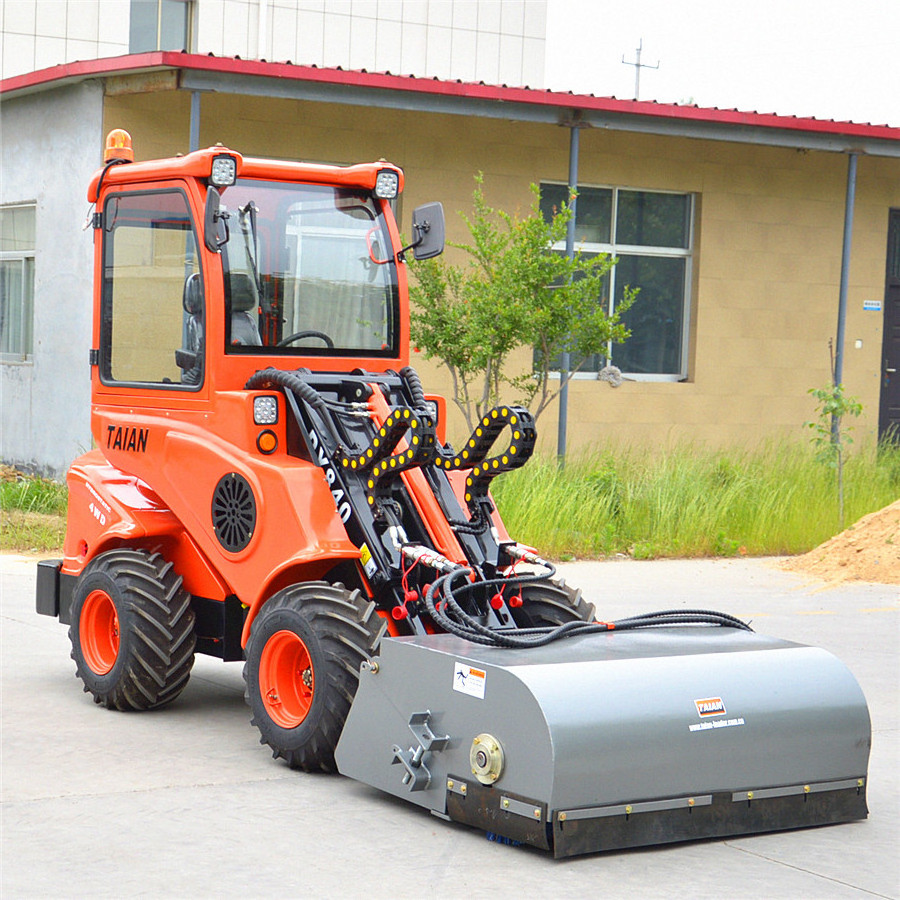 chinese TAIAN mini wheel loader DY840 small wheel loader