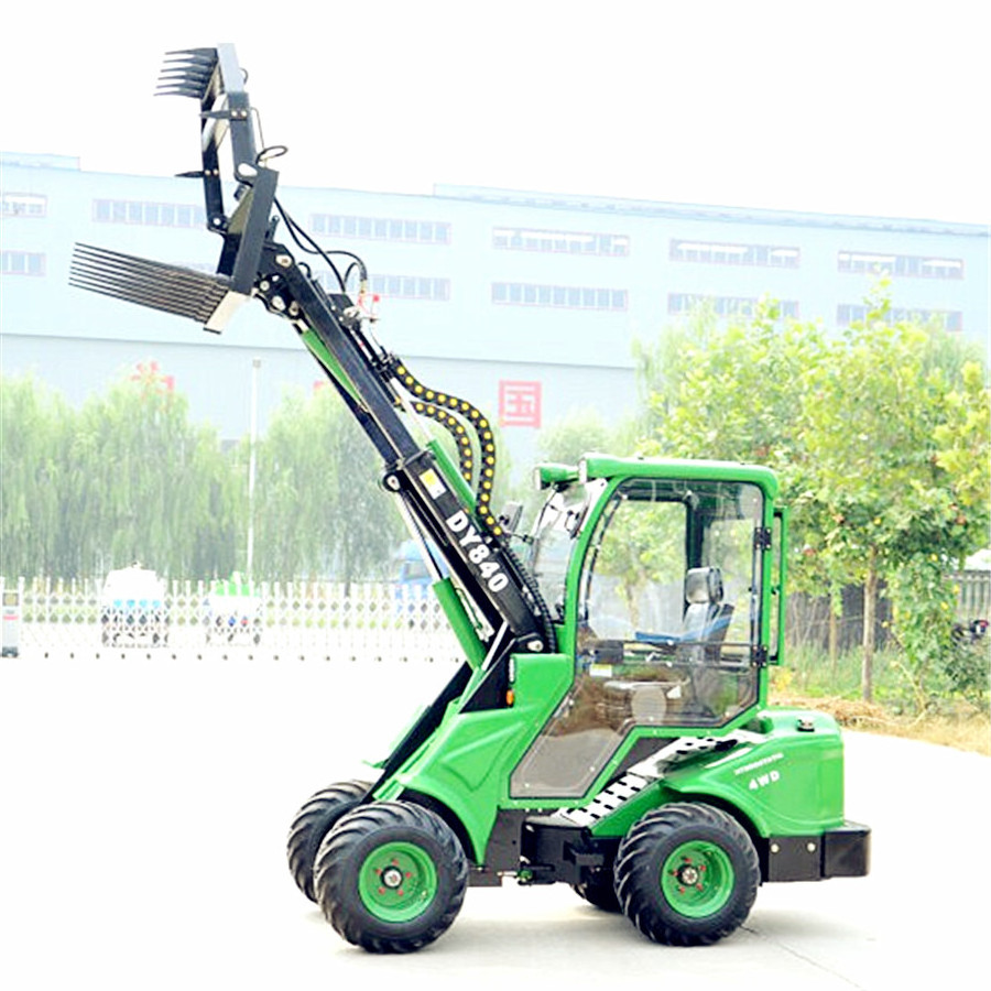 chinese TAIAN mini wheel loader DY840 small wheel loader