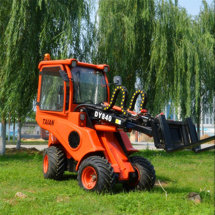 articulated avant mini wheel loader DY840 small loader for sale