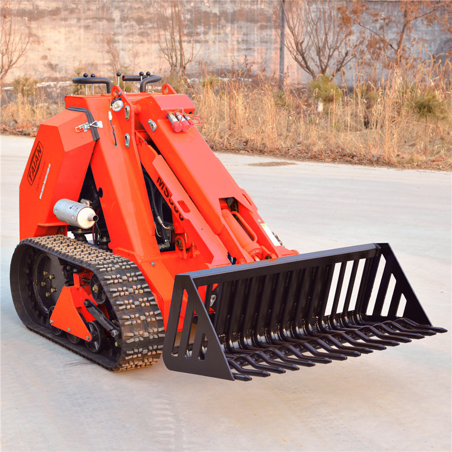 mini earth moving loader MS500 mini skid steer dumper loader