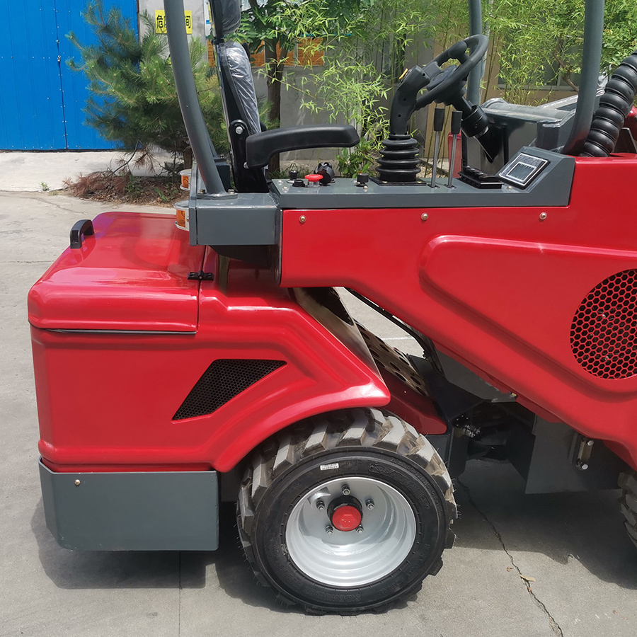 4 Wheel Loader Electric Mini Loader DY620E Avant Articulated Loader