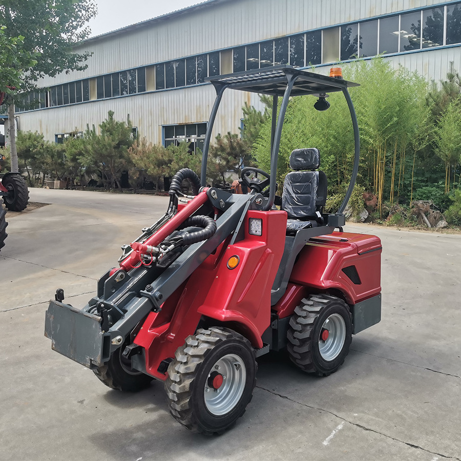 4 Wheel Loader Electric Mini Loader DY620E Avant Articulated Loader