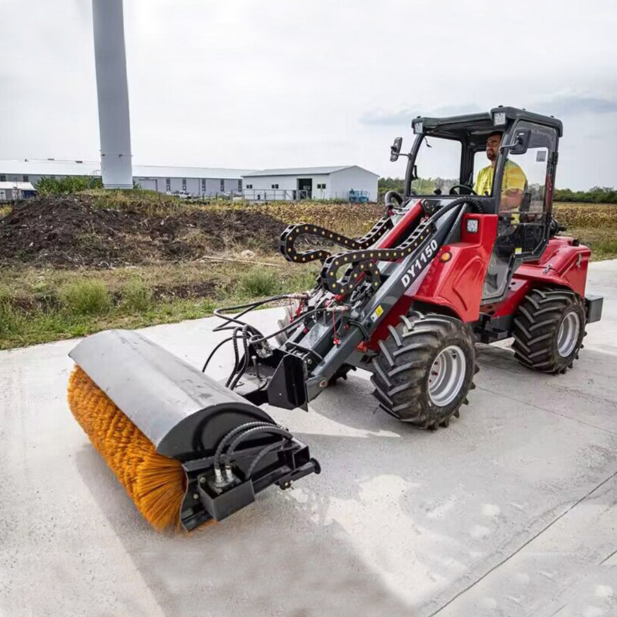 Articulated Avant Mini Loader DY1150 Mini Telescopic Wheel Loader For Sale